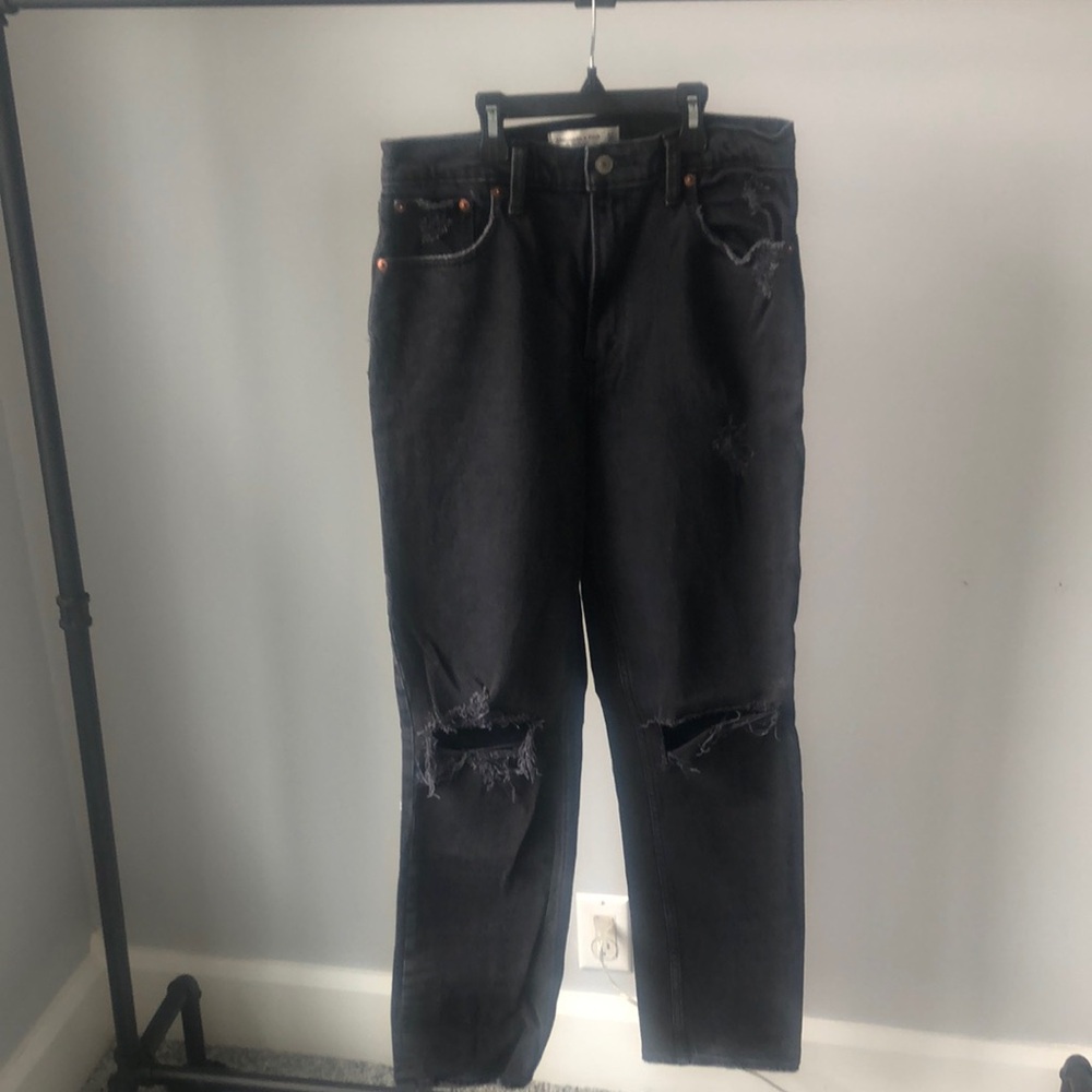 Abercrombie & Fitch The 90s Straight Ultra High Rise Size 27